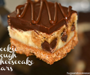 Cookie Dough Cheesecake Bars