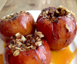 Crock Pot Baked Apples