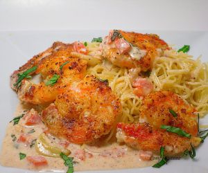 Shrimp Scampi with Angel Hair Pasta