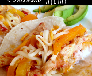 Crock Pot Chicken Fajitas