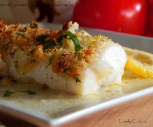 Baked Fresh Cod with Gremolata