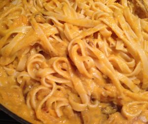 Butternut Squash Caramelized Shallot Fettuccine