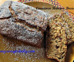 Skinny Cinnamon Banana Bread