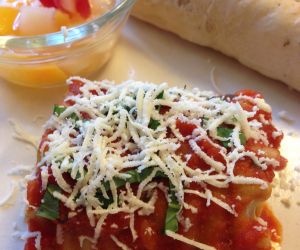 Spinach Lasagna Roll Ups