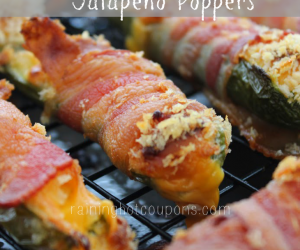 Bacon Wrapped Cheesy Stuffed Jalapeño Poppers