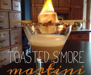 Toasted S'more Martini