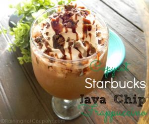 Copycat Starbucks Java Chip Frappauccino