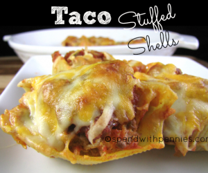 Taco Stuffed Pasta Shells