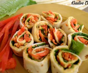 Hummus & Veggie Roll