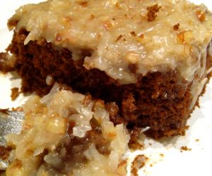 German Chocolate Sheet Cake