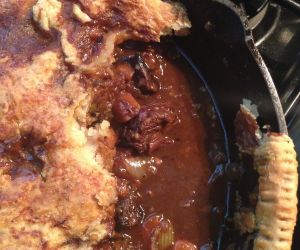 Guinness Braised Beef Short Rib Pot Pie