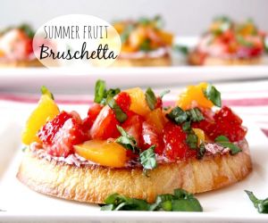 Fruit Bruschetta