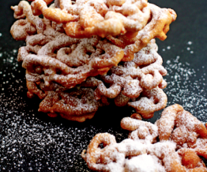 Homemade Funnel Cakes