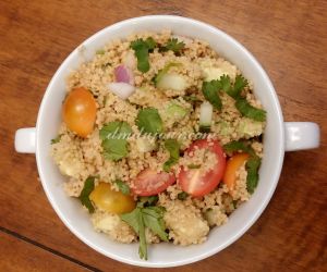 Couscous Avocado Tomato Salad