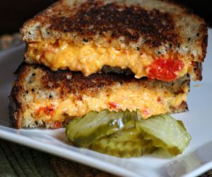 Southern Comfort Pimento Cheese Spread Grilled Cheese