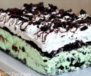 Oreo Fudge Ice Cream Cake