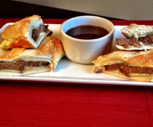 Crock Pot French Dip Sandwiches