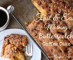 Butterscotch Coffee Cake