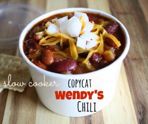 Copycat Wendy's Chili