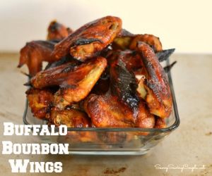 Buffalo Bourbon Chicken Wings