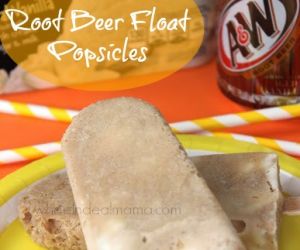 Root Beer Float Popsicles