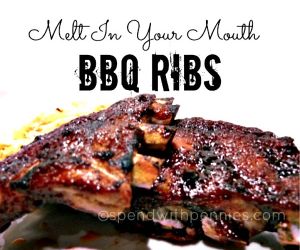 Melt In Your Mouth BBQ Ribs