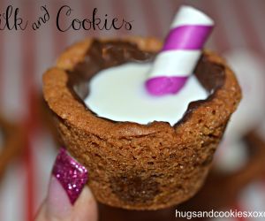 Milk Cookie Cups