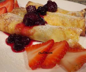 Mascarpone Berry Crepes