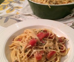 Skinny Caprese Pasta