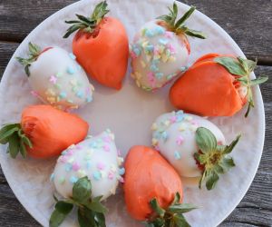 Chocolate Covered Strawberry Carrots