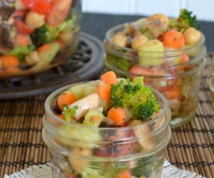 Veggie Salad In Jars