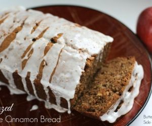 Glazed Apple Cinnamon Bread