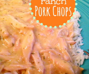 3 Ingredient: Crock Pot Ranch Pork Chops