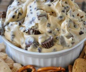 Reeses Peanut Butter Cookie Dough Dip