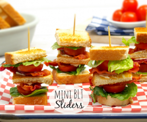 Mini BLT Sliders