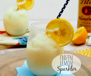 Frozen Lemon Sparklers