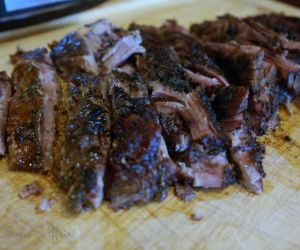 Slow Cooker:  Greek Flank Steak