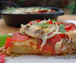 Low Carb: Gluten: Grain: Wheat Free:  Deep Dish Pizza