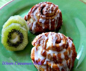 Out of this World:  Skinny Cinnamon Rolls