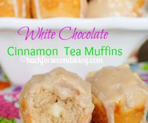 White Chocolate Cinnamon Muffins