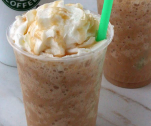 Copycat Starbucks Caramel Frappuccino