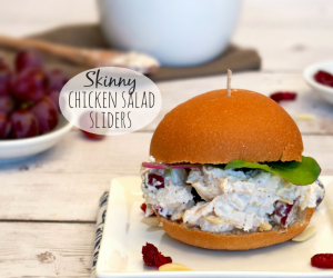 Skinny Chicken Salad Sliders