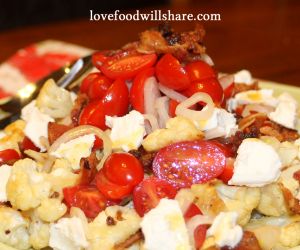 Roasted Cauliflower Salad