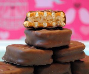 Peanut Butter Buckeye Pretzels