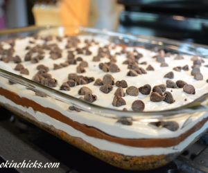 Chocolate Chip Cookie Pudding Cake