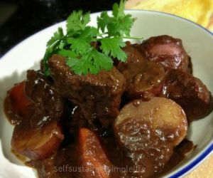 Chocolate Coffee Braised Beef