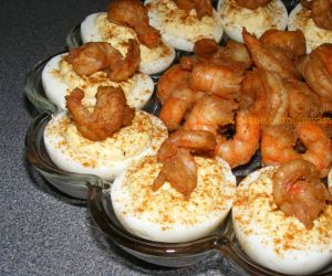 Shrimp Deviled Eggs