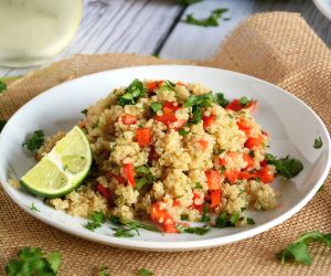 Red Pepper & Lime Quinoa Salad