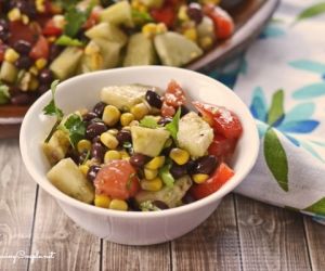 Tomato Corn & Black Bean Salad