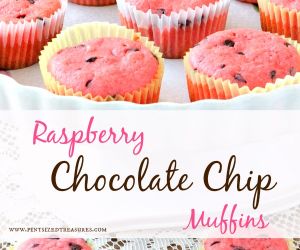 Raspberry Chocolate Chip Muffins